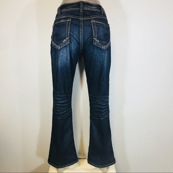 silver womens jeans